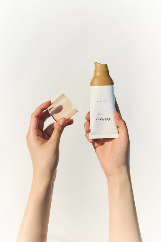 SKIN1004 Madagascar Centella Air-Fit Zonnecrème Lichte minerale beschermende gezichtscrème SPF 30