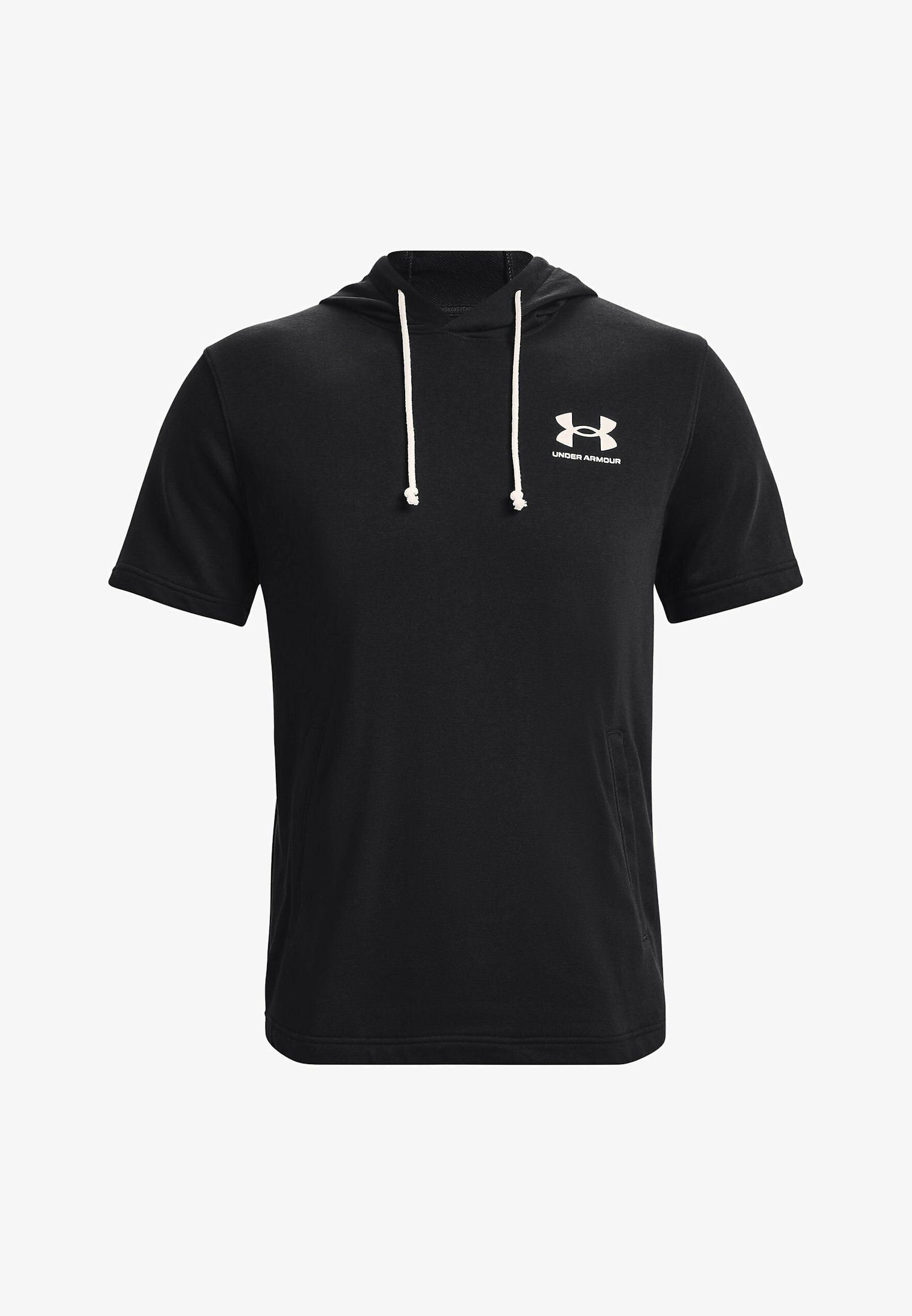 T-shirt Under Armour RIVAL TERRY - Stampa - nera