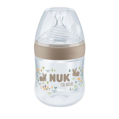 Nuk Nuk For Nature -tuttipullo silikonisella nännillä S-voide 150 ml 150 ml