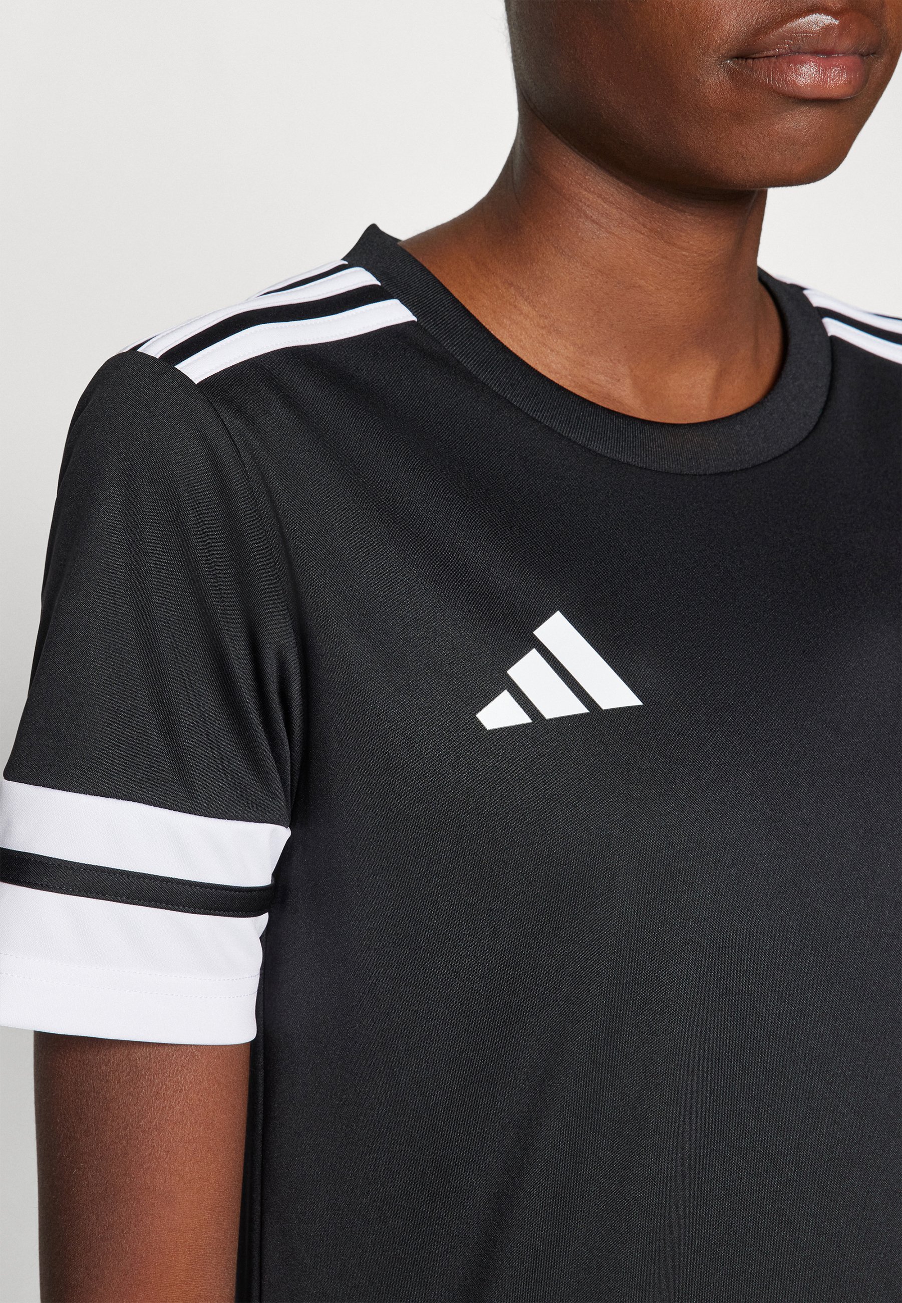 adidas Performance SQUADRA 25 - Sport T-shirt - zwart/wit