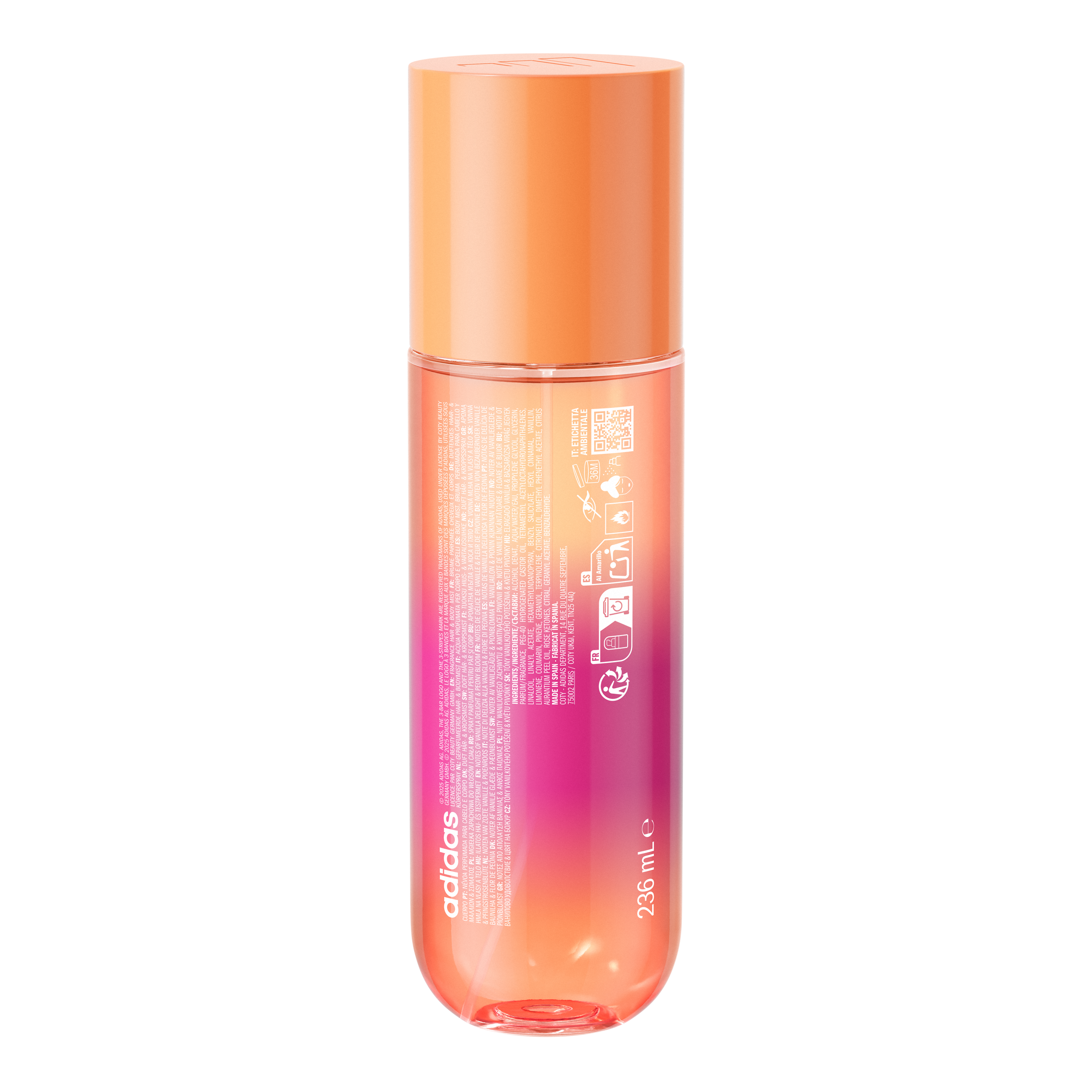 Vibes Fragance matu un ķermeņa aerosols komfortam Sieviešu smaržas