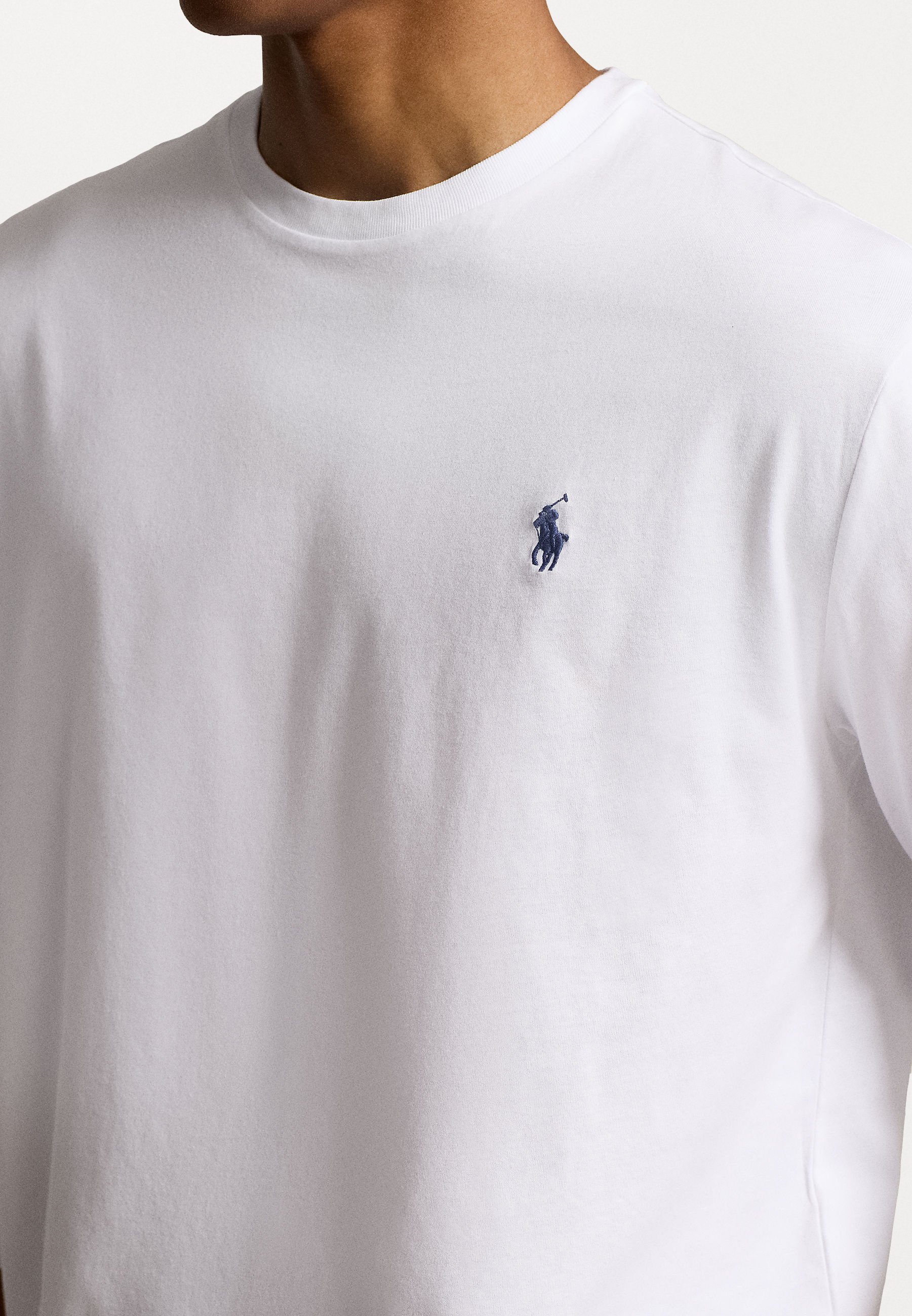 Polo Ralph Lauren CLASSIC FIT JERSEY LANGARM-T-SHIRT - Langarmshirt - weiß