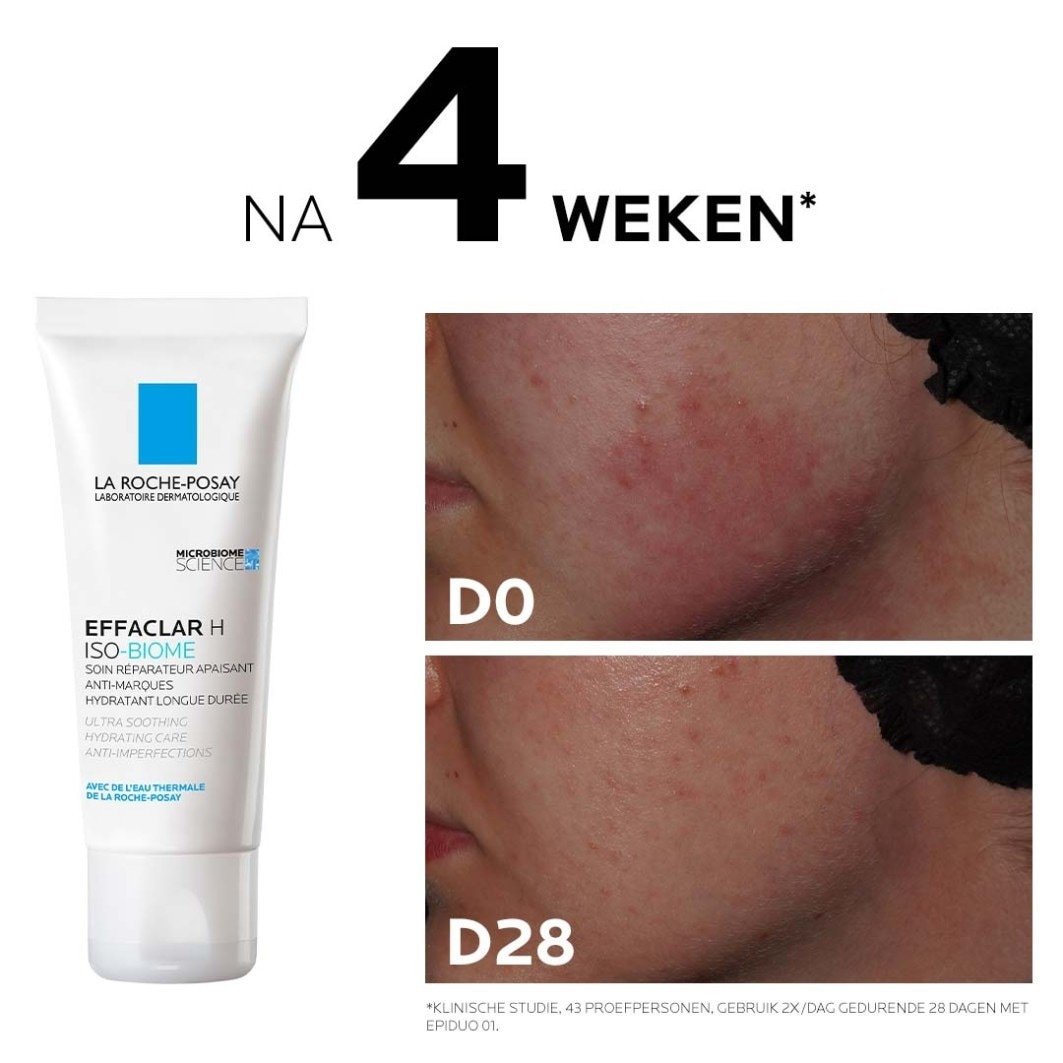 La Roche-Posay Effaclar H ISO-BIOME dnevna krema - 40 ml