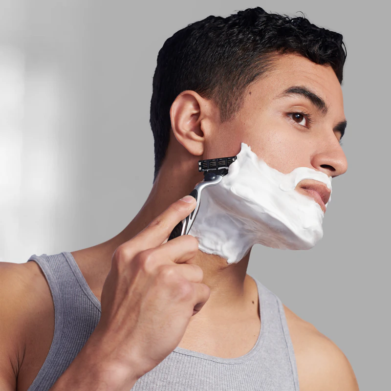 Aparelho de barbear Gillette Mach3 + lâminas de substituição