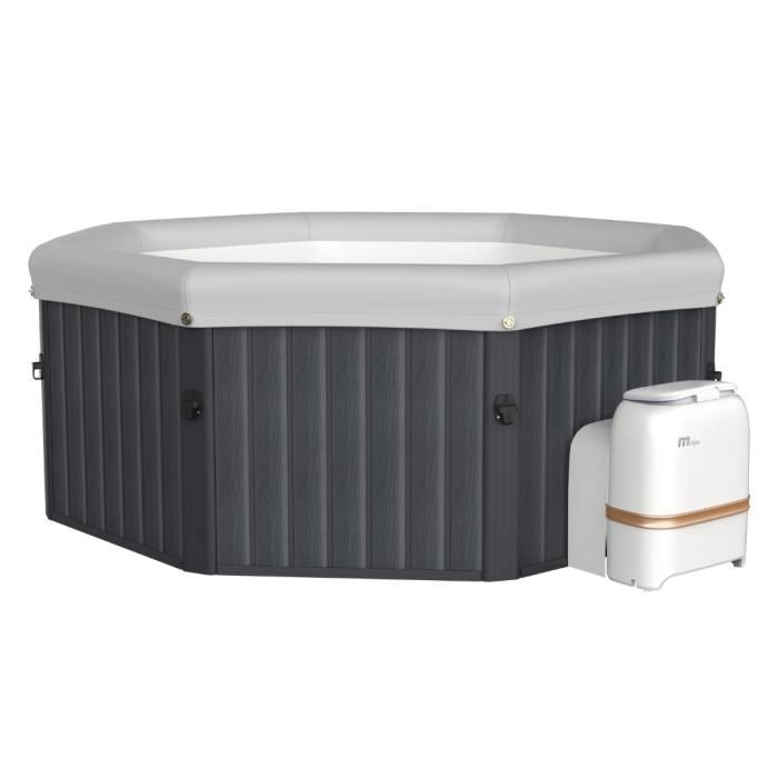 MSpa Tuscany octagonal rigid spa (4 to 6 places) - Wifi
