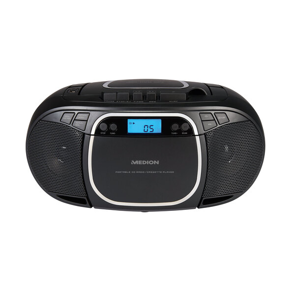 Κασετόφωνο CD/MP3 E66476 (MD44176), μαύρο