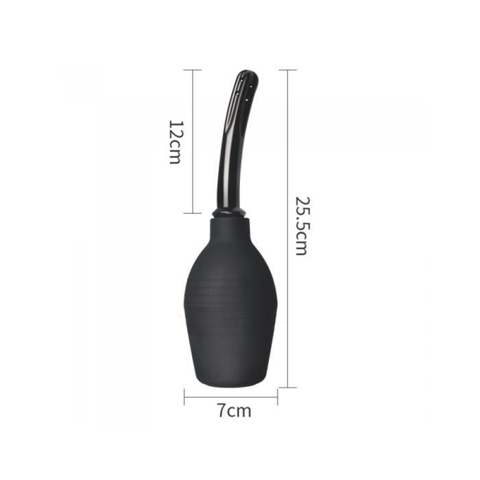 Poire à lavement - LoveToy - Deluxe Courbée - 310ml - Hygiène Intime - Embout 15cm