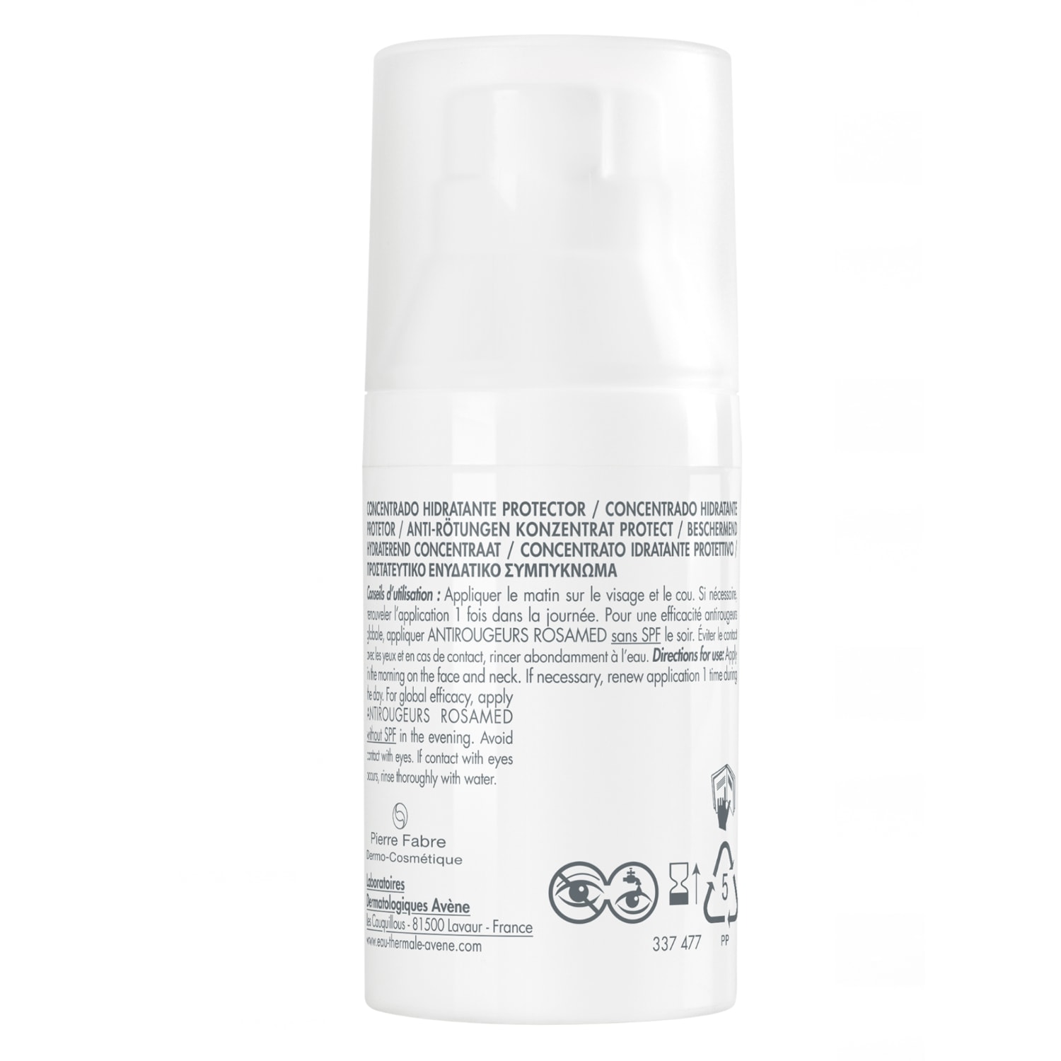 Avène Rosamed Antirougeurs Facial Lotion Protective Moisturizing Concentrate SPF 50+ - 30 ml