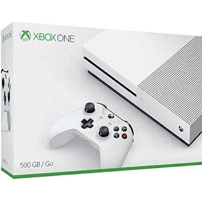 Consola doméstica - Microsoft - Xbox One S - 500 GB - Blanco - Suscripción a Xbox Live Gold por 14 días