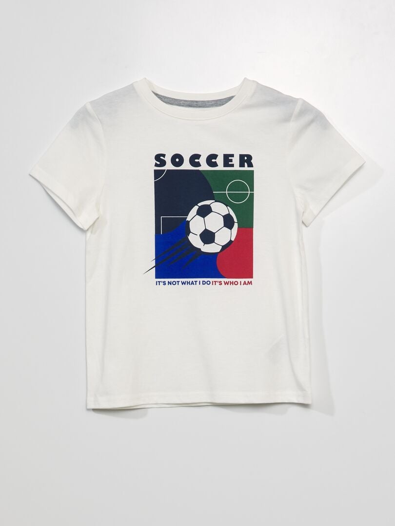 Camiseta estampada - BRANCA