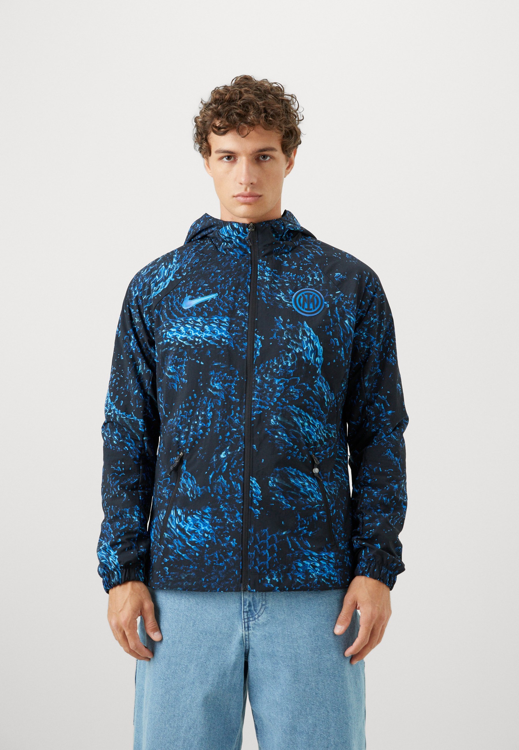 Giacca Nike Performance INTER MILAN AWF - Abbigliamento da club - blu Lione/nero/blu cloro
