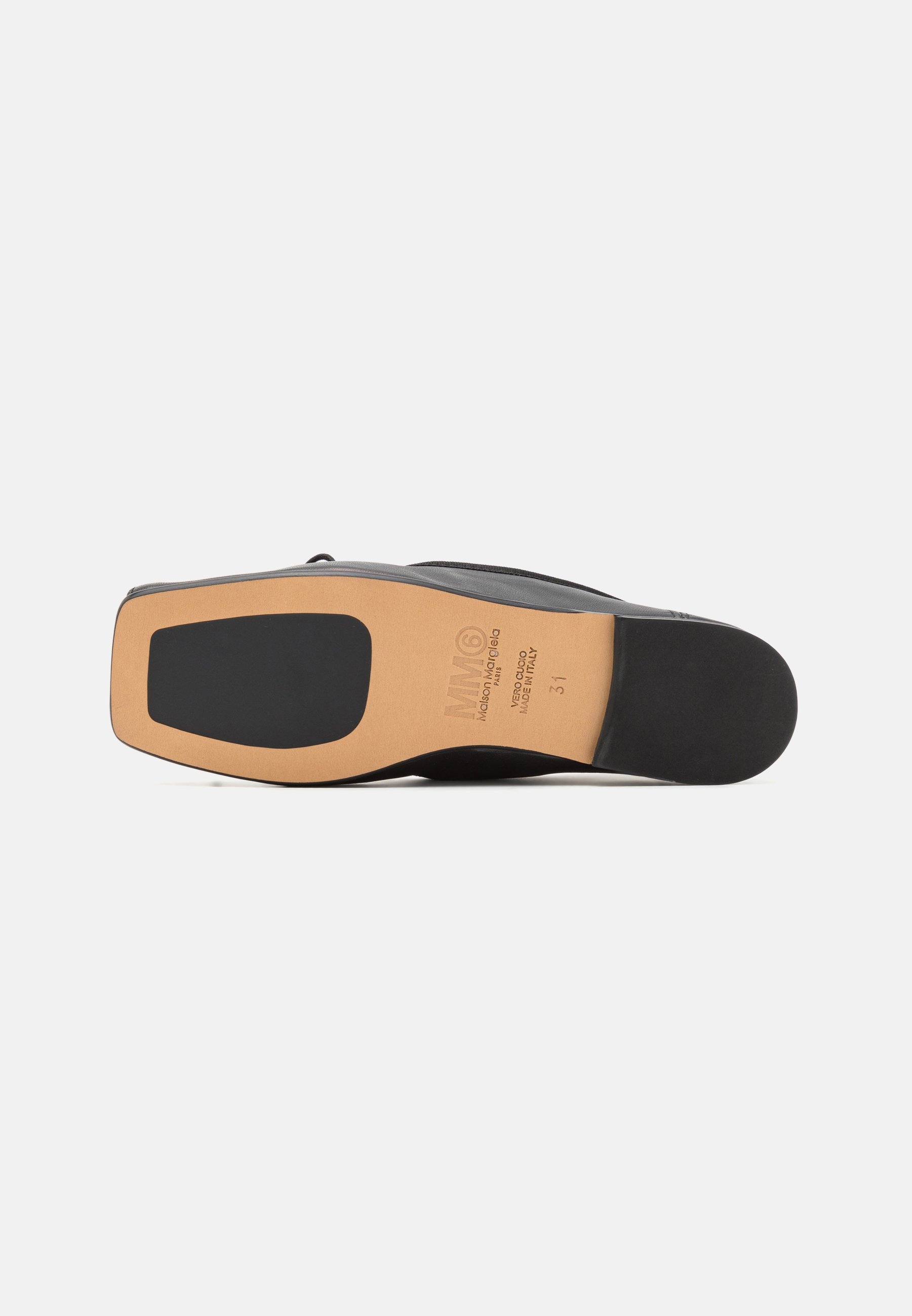 MM6 Maison Margiela Ballerine con cinturino alla caviglia - nere