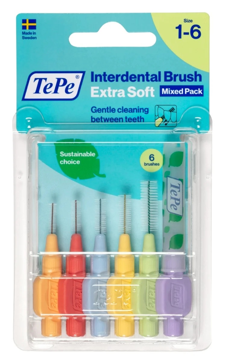 Brossettes interdentaires TEPE Tepe Xsoft Mix Pack Ar-Li