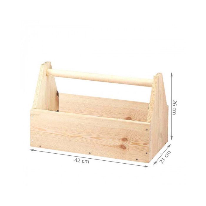 Caisse à outils en bois FSC