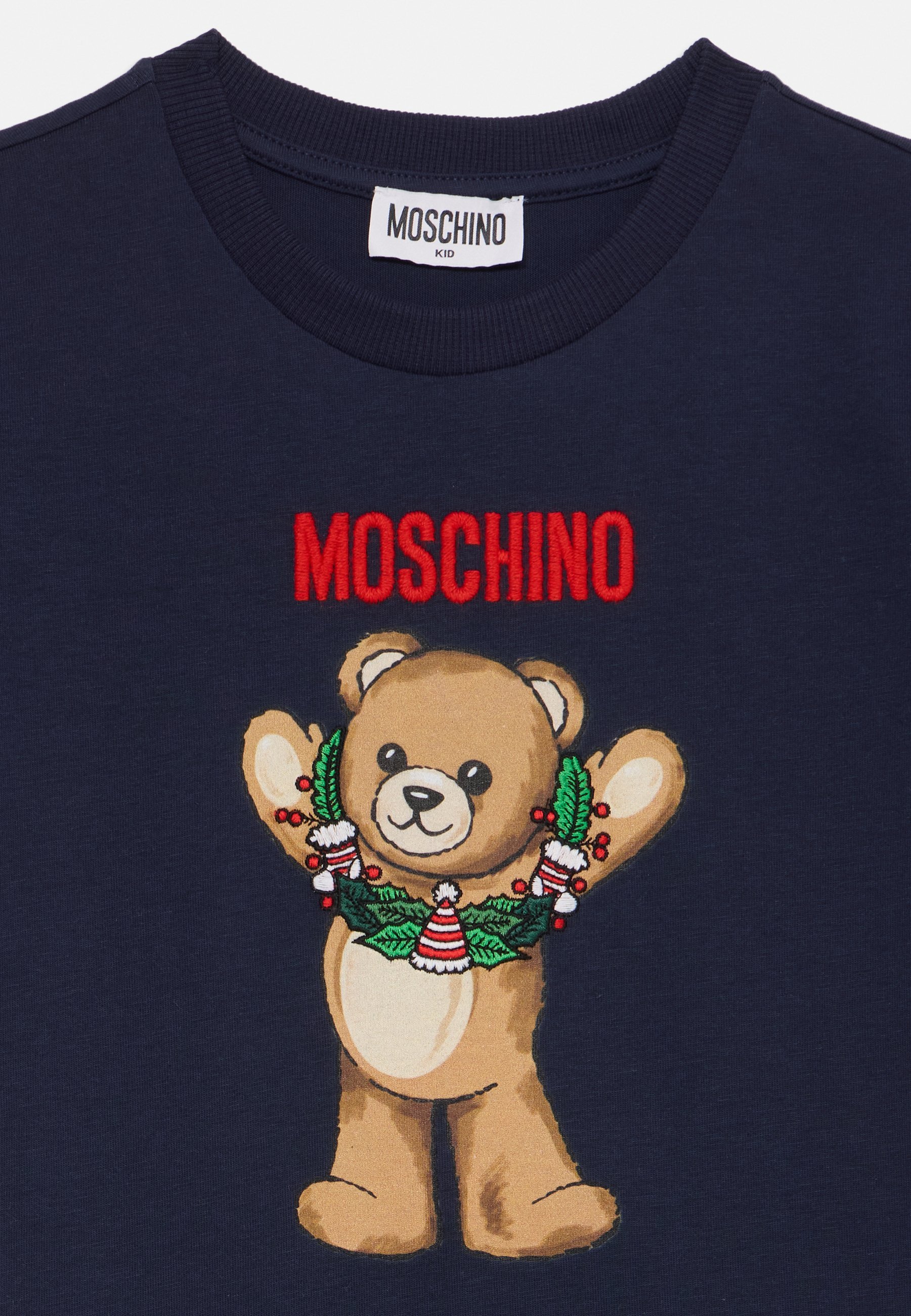 MOSCHINO GIFT UNISEX SET - Topper langermet - cloud/blue navy