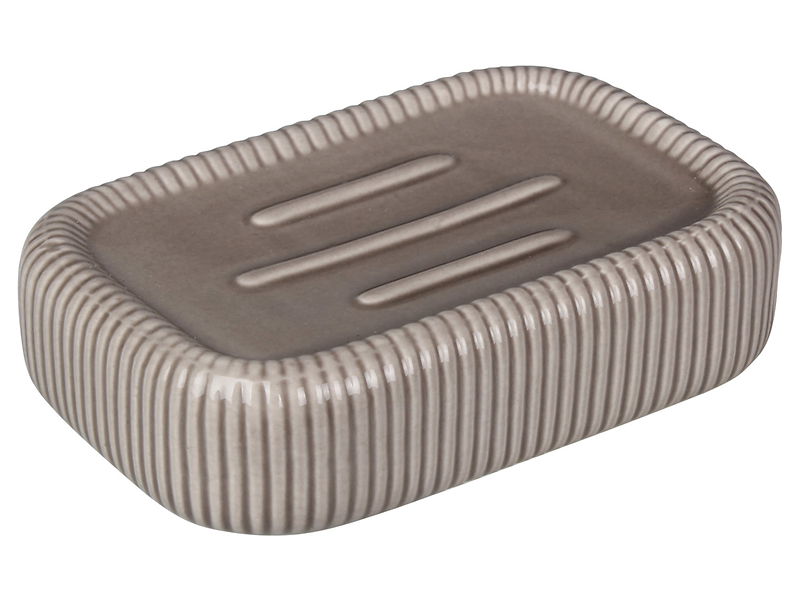 Mydelniczka ceramiczna Ascot brązowa