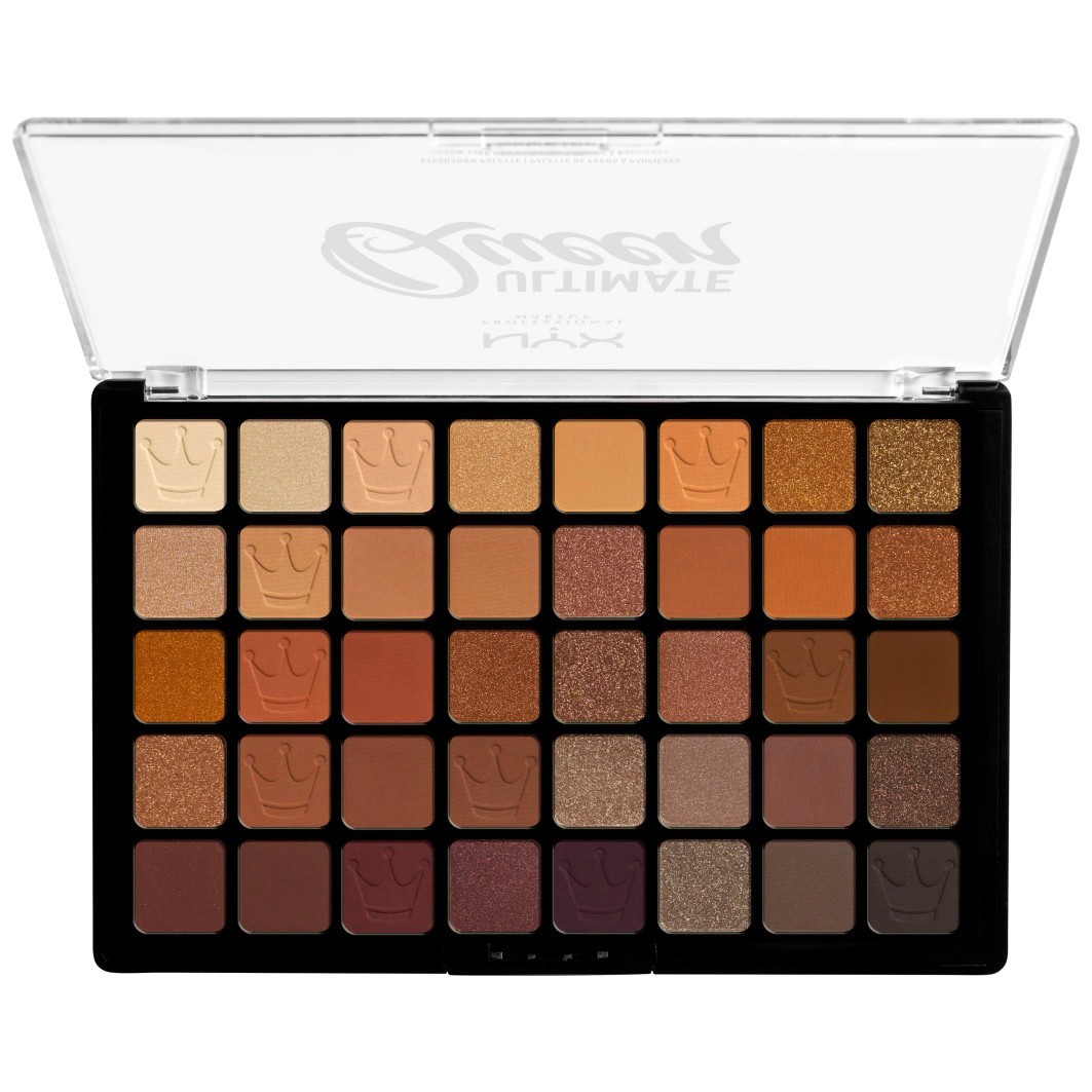 Παλέτα σκιών ματιών NYX Professional Makeup Ultimate Queen με 40 αποχρώσεις – 40 γρ.