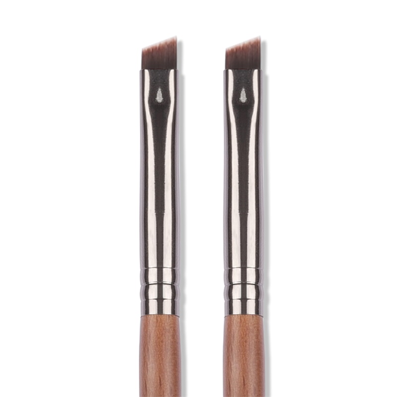N74 2 pièces Pinceau eyeliner et sourcils Outils de maquillage cosmétique
