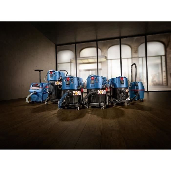 Bosch Professional GAS 35 L SFC vacuum cleaner for vacuuming rubble, dust, and liquids - 06019C30W0