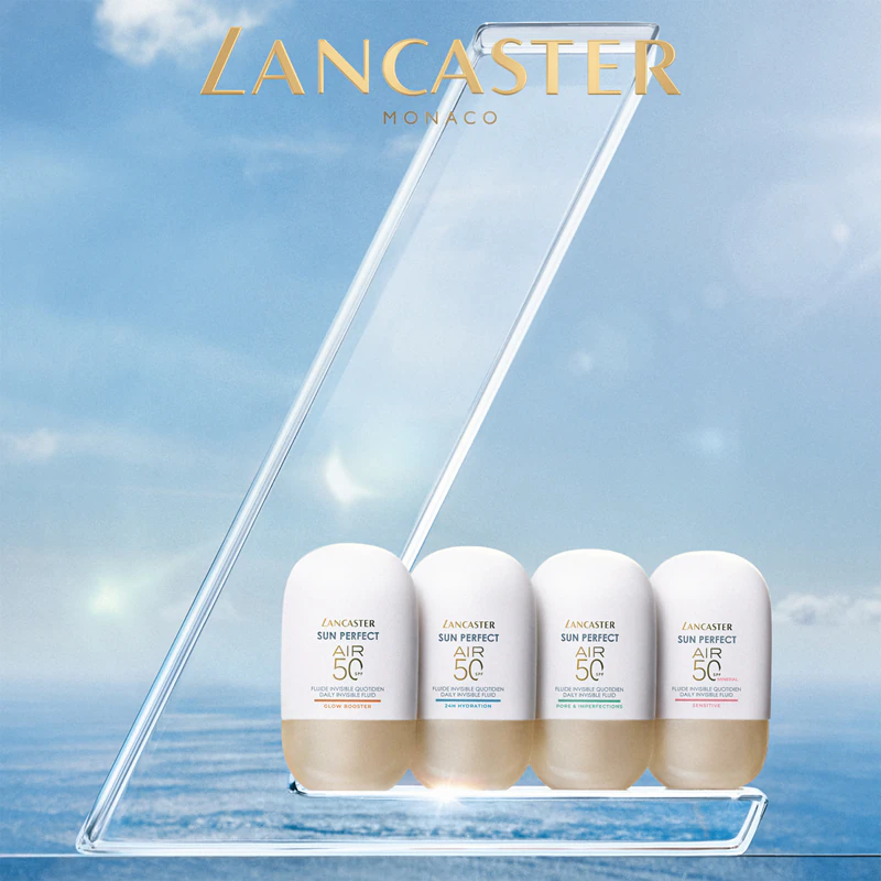 Ультралегкий захисний флюїд Lancaster Sun Perfect Air 50 24H Hydration для сухої та дуже сухої шкіри