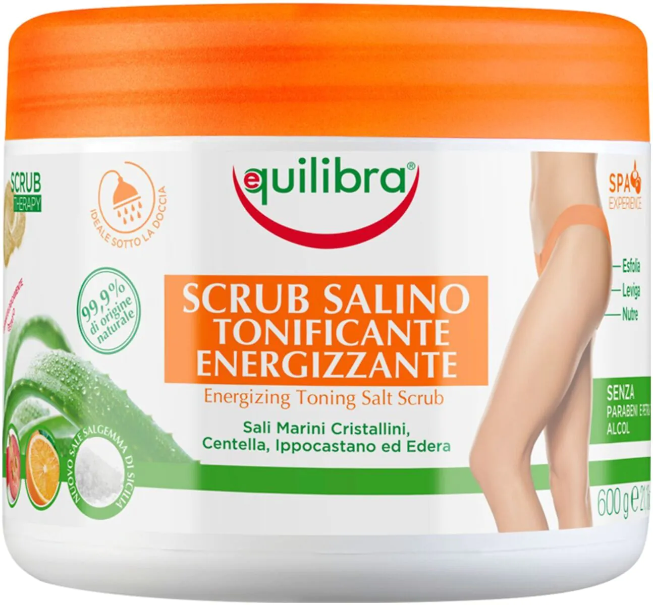 Equilibra Tonizujący Peeling Solny