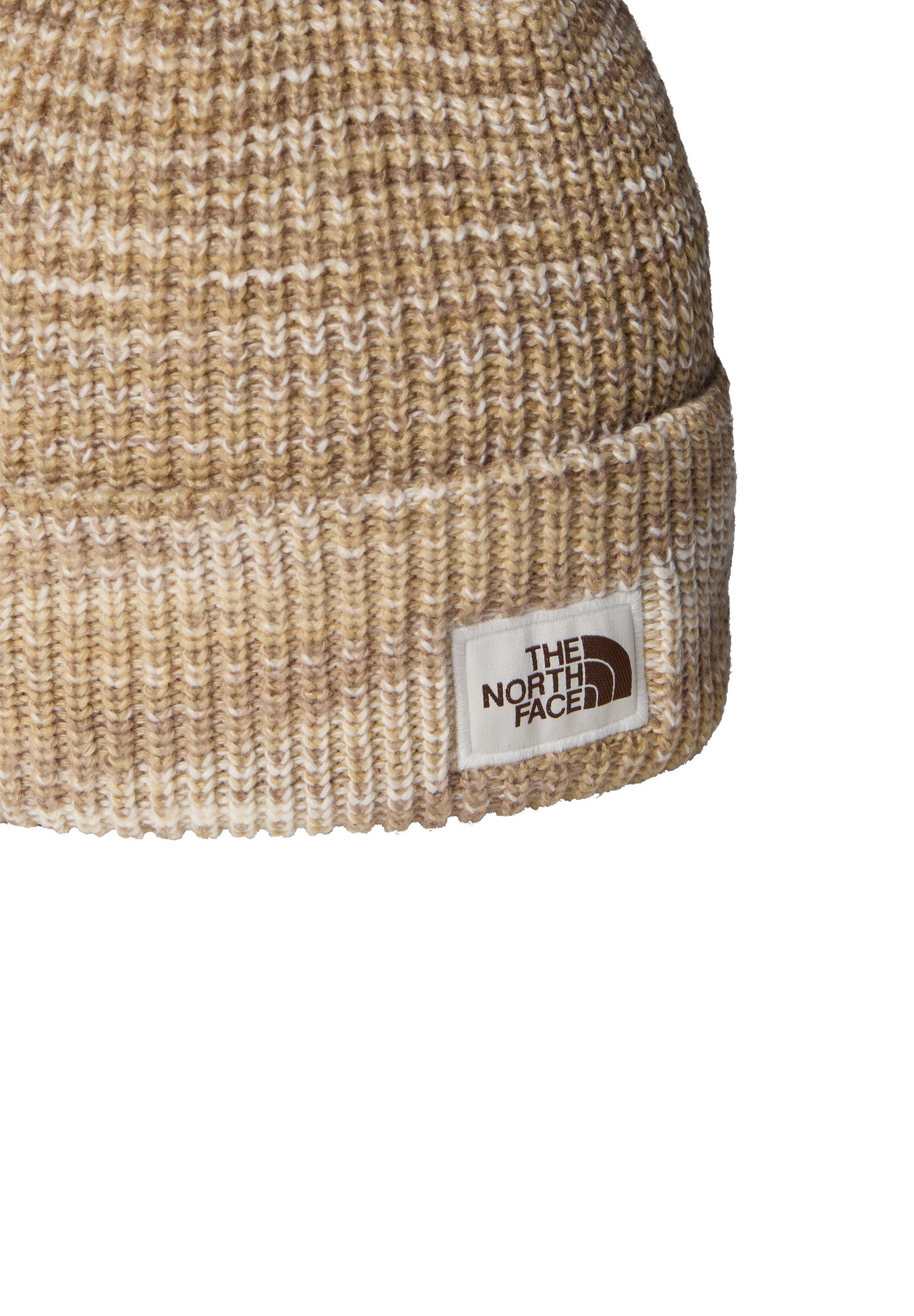 Bonnet doublé The North Face SALTY BAE - Blanc dune