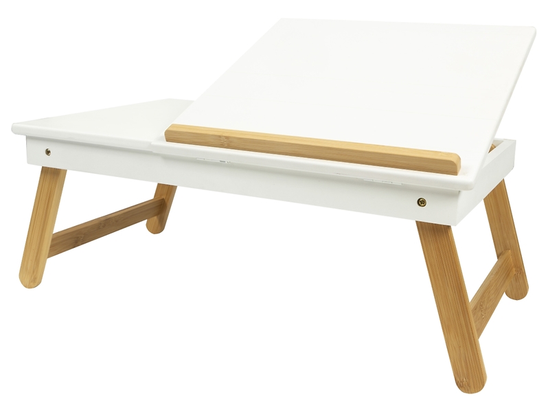 Stolik pod laptopa Kyoto 53x33 cm biały
