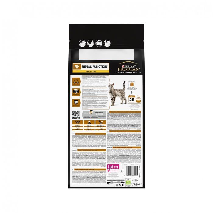 Nourriture sèche pour chats pour les reins ComposiPro Plan Veterinary Diets NF ReNal Early Care Cat 350g
