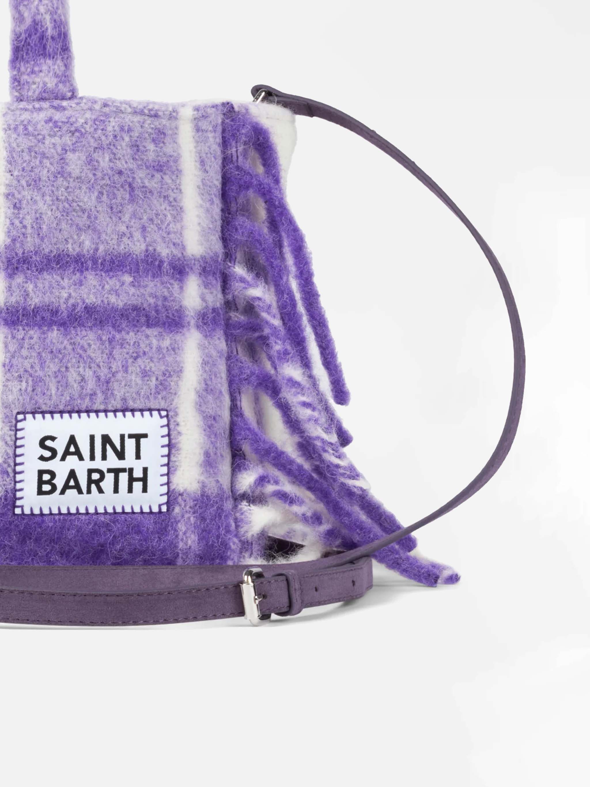 Colette-tas bedekt met tartanprint.