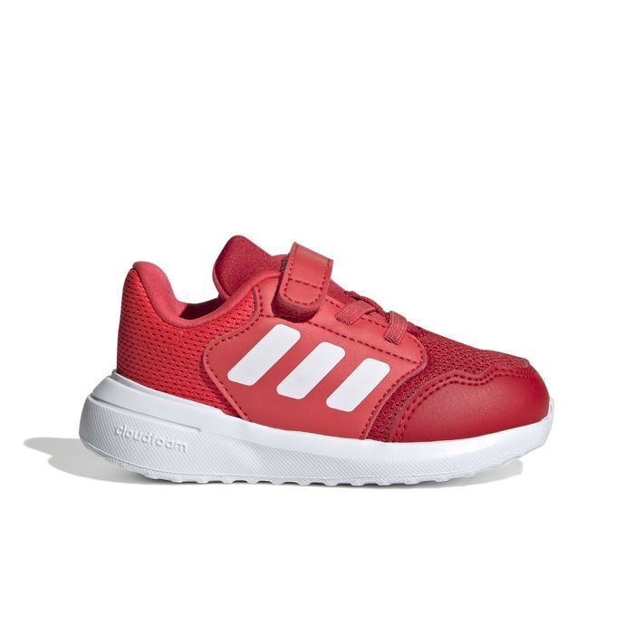 Zapatillas Adidas Tensaur Run 3.0 El I para bebés y niños pequeños, color rojo IH1045