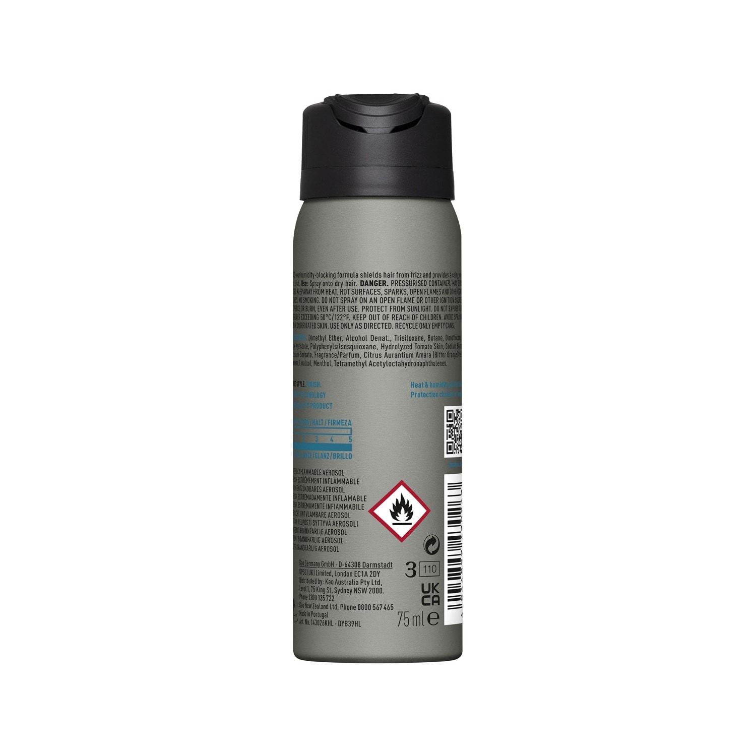 KMS HairStay lak za kosu protiv vlage - 75 ml