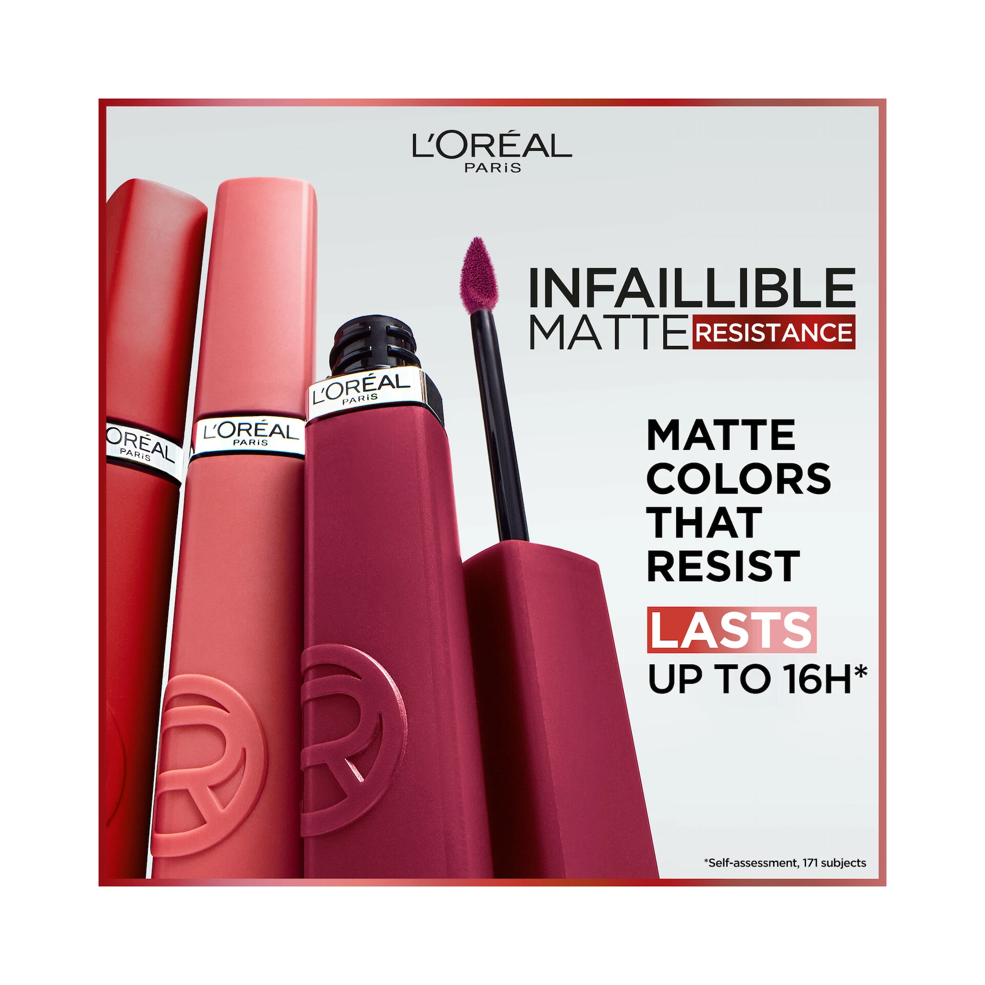 Infallible Matte Resistance 420 Le Rouge Paris - L'Oréal Paris