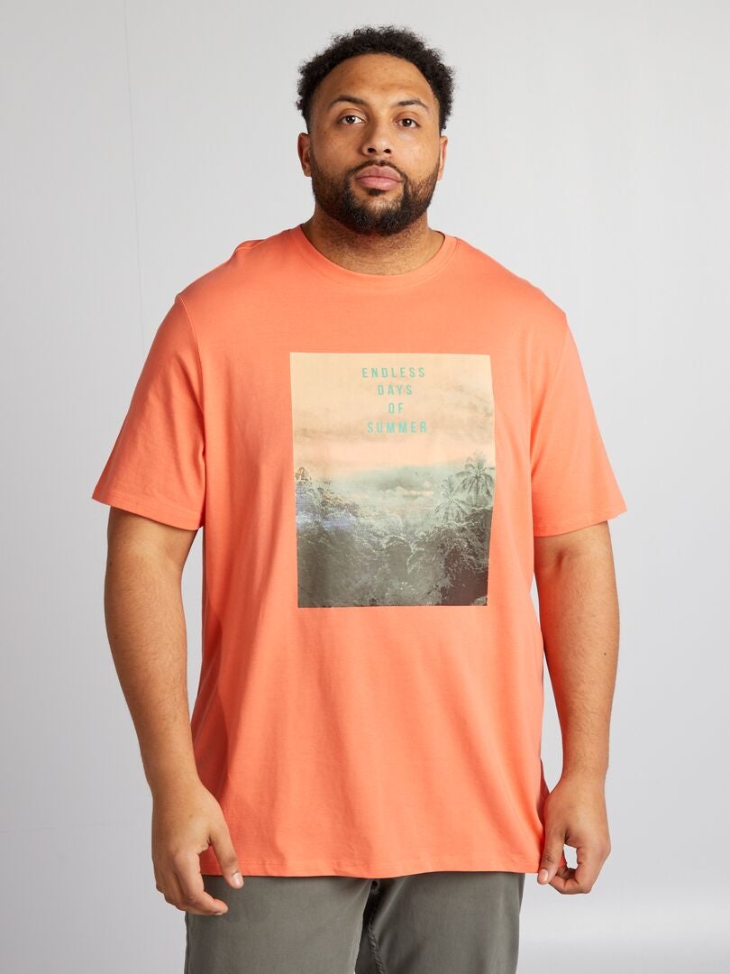 Jersey t-shirt - ORANJE