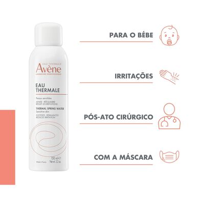 Avène Lähdevesi, herkän ihon suihke, rauhoittava ja välitön mukavuus 150 ml 150 ml