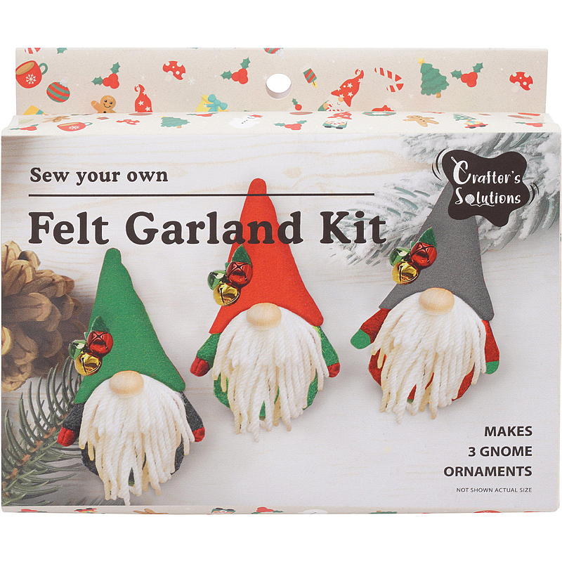 Home Hobby set med filtfigurer