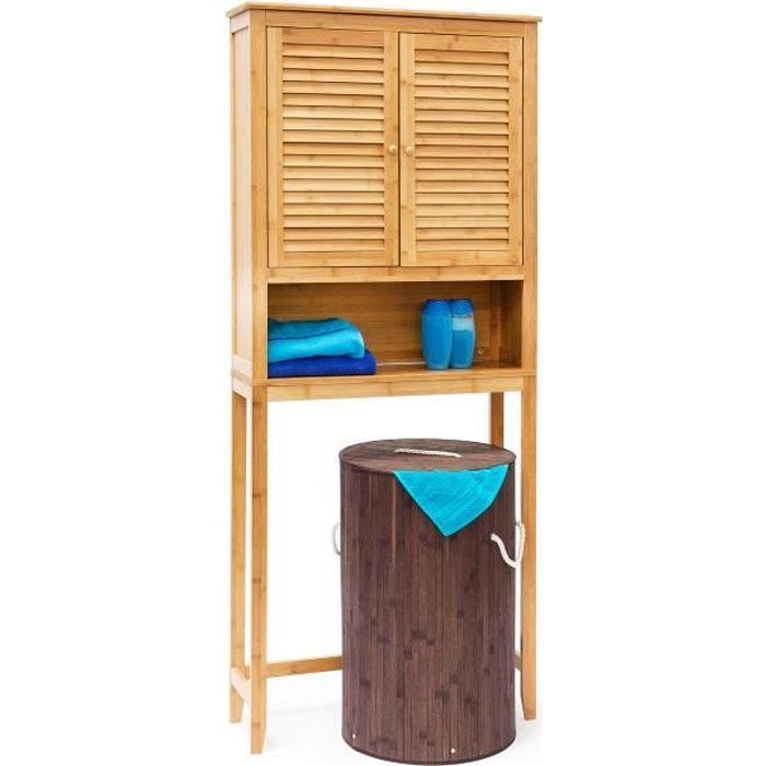 Juego de accesorios de baño Relaxdays LAMELL 10020299_0