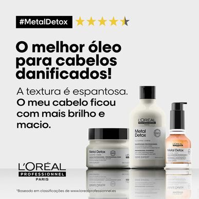 L'Oréal Professionnel Serie Expert Metal Detox Masque Ochranná detoxikačná maska po farbení 250 ml