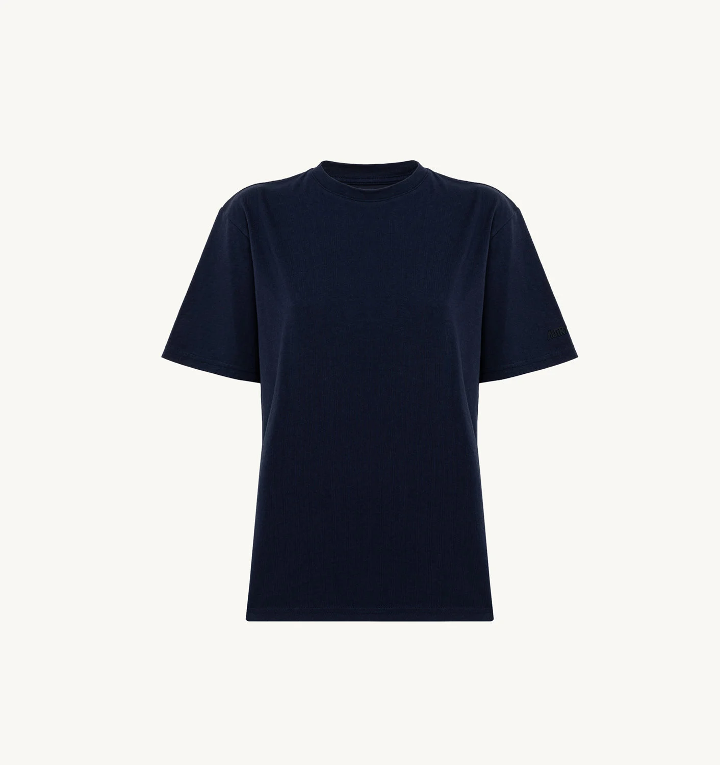 TRICOU DIN JERSEY DE BUMBAC CU LOGO ALBASTRU