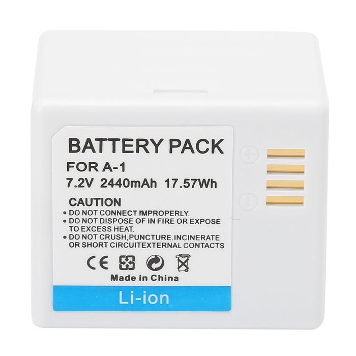 Batería recargable A-1 de 2440 mAh para cámara ARLO PRO / PRO VMA4400