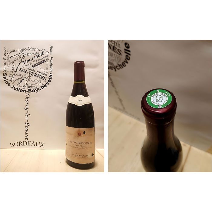 Corton-Bressandes Grand Cru 1995 - Antoine Bouteiller - 1 x 75 cl - Vin Rouge