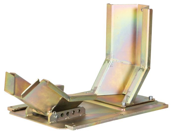 Calzo autoblocante galvanizado para ruedas de motocicleta de 70-164 mm MW Tools TPSLWK3
