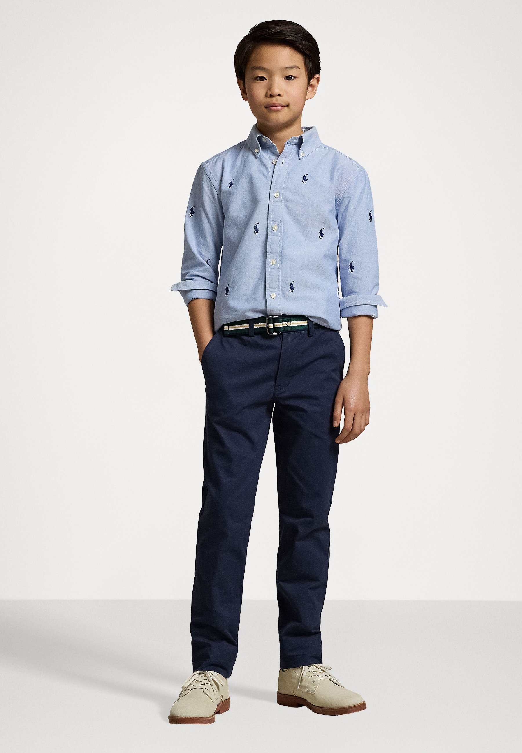 Polo Ralph Lauren POLO PONY KATOENEN OXFORD SHIRT - Shirt - blauw