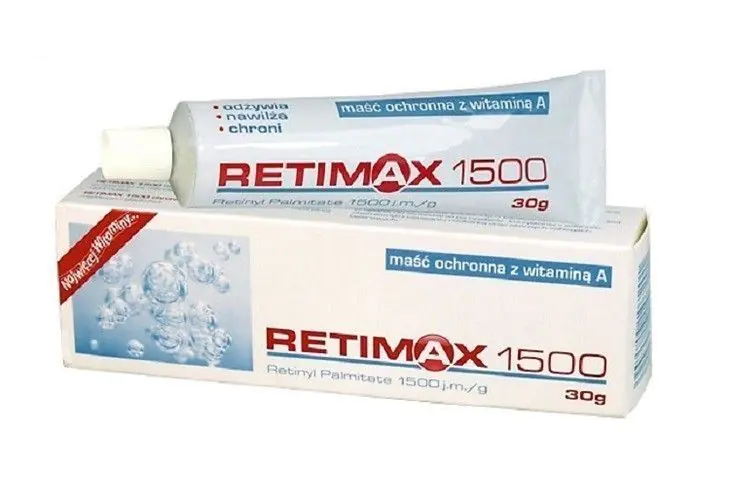 Retimax 1500 Maść ochronna z witaminą A