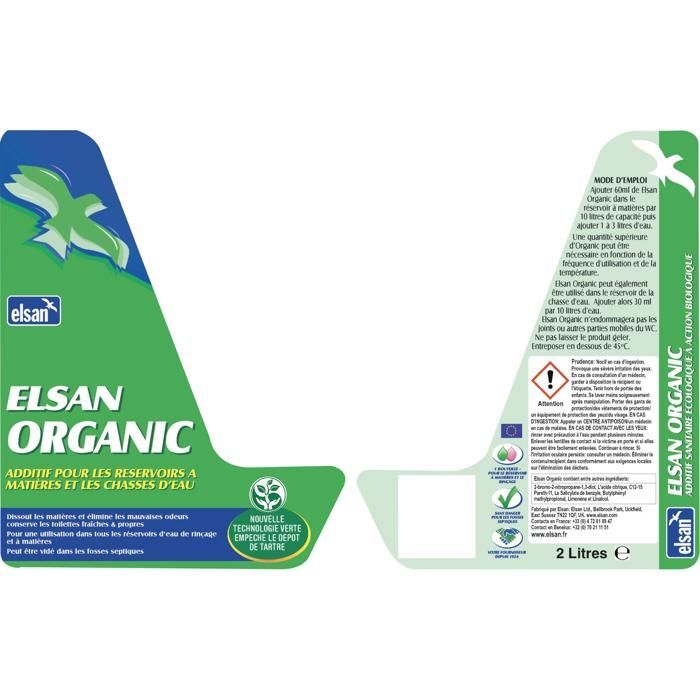 Producto sanitario ecológico, 2 litros