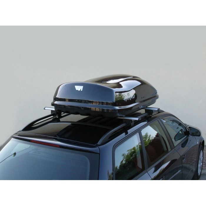 FARAD F3 Marlin 400L Dachbox in Metallic-Schwarz