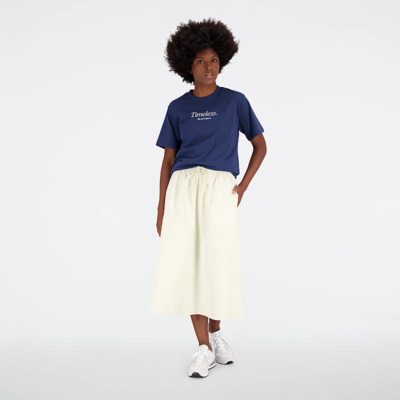 Damska koszulka NB Athletics Icono-Graphic – NB NAVY