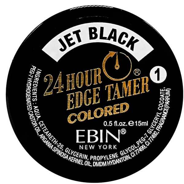 EBIN New York 24 Hour Edge Tamer Jet Black 15 ml