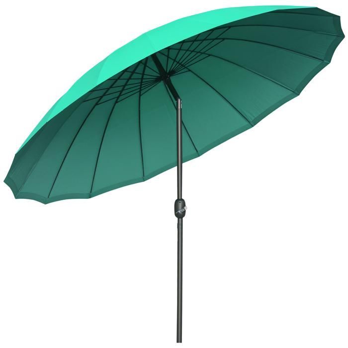 Outsunny - Sombrilla - Metal - 250x250x240cm - Verde