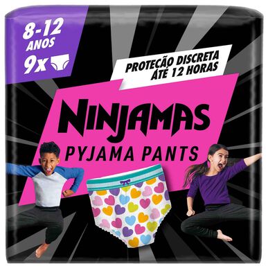 Pañales tipo pantalón Dodot Baby Ninjamas Heart 27-43 kg 9 unidades 9 unidades