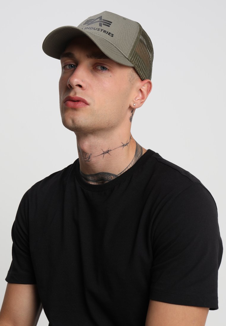 Alpha Industries BASIC - Tappo - verde scuro